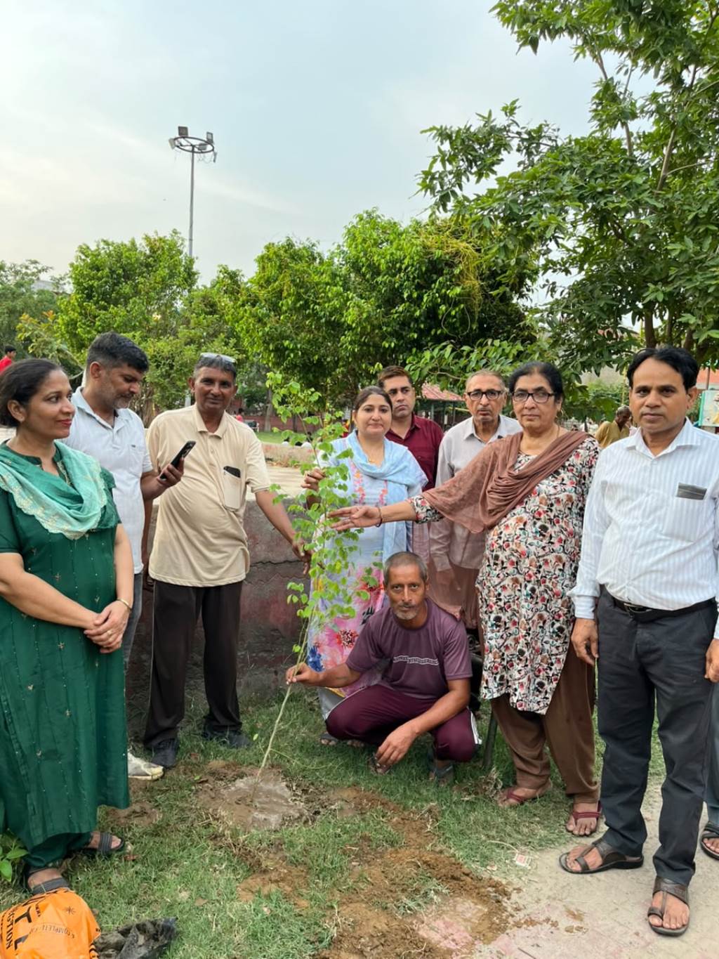 Dr Neha Dhawan plants 51 saplings fulfills pledge of environmental protection every year